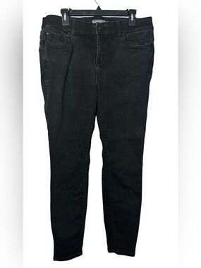 Torrid Bombshell Skinny Jeans Black Premium Stretch Size 16R